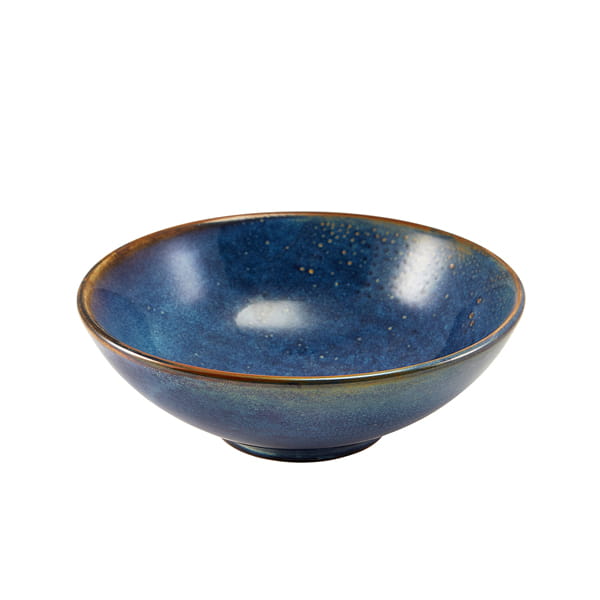 20cm Aqua Blue Noodle Bowl (Pack of 6)