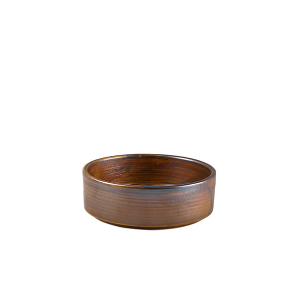 13cm Rustic Copper Presentation Bowl (Pack of 6)
