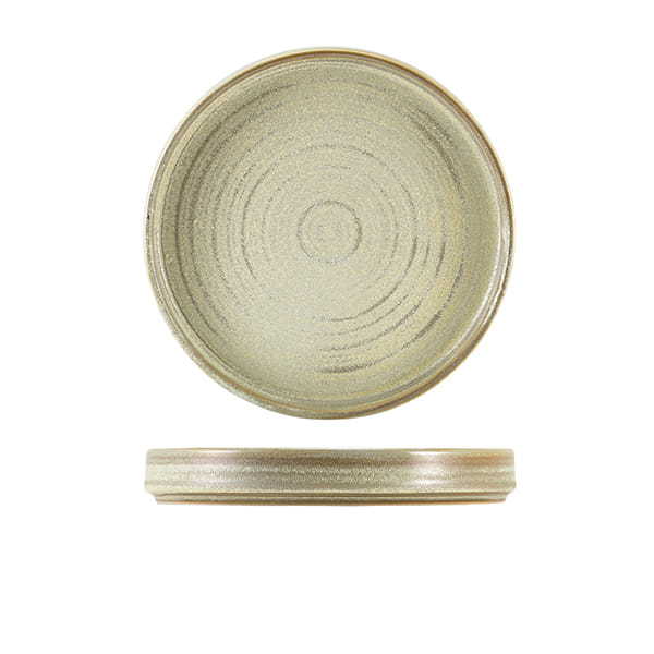 20.5cm Matt Grey Presentation Plate (Pack of 6)