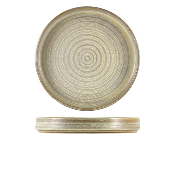 26cm Matt Grey Presentation Plate (Pack of 6)