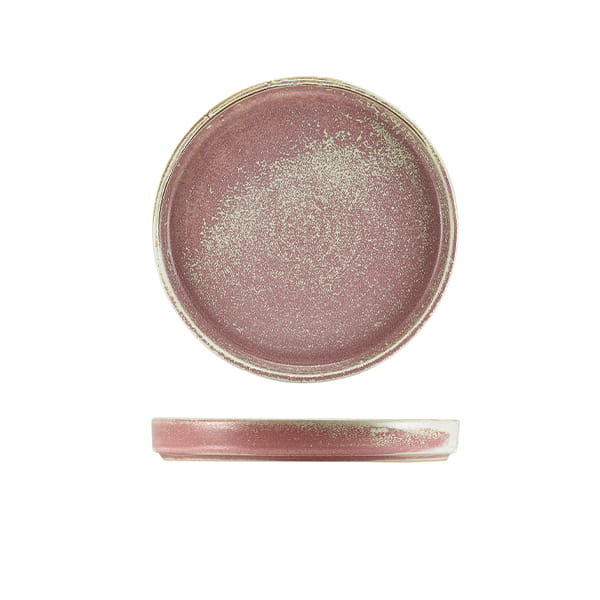 18cm Rose Pink Presentation Plate (Pack of 6)