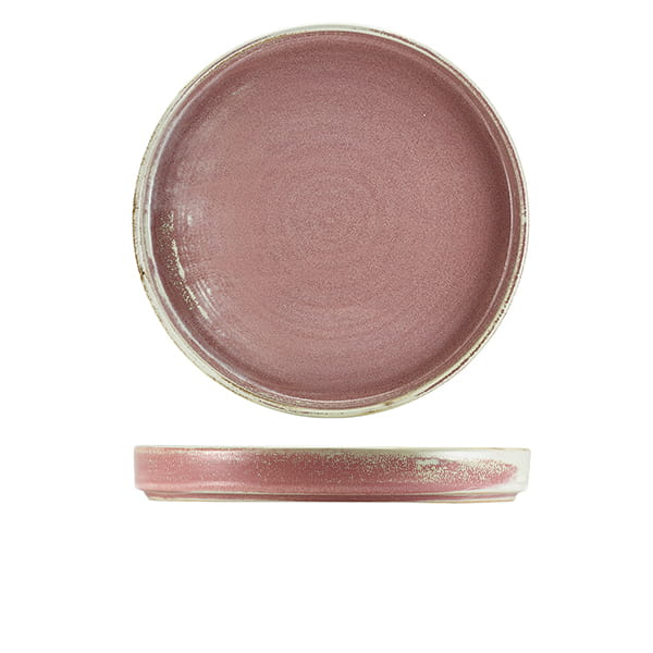 26cm Rose Pink Presentation Plate (Pack of 6)