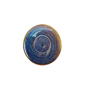 14.5cm Aqua Blue Saucer (Pack of 6)