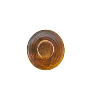 11.5cm Rustic Copper Saucer (Pack of 6)