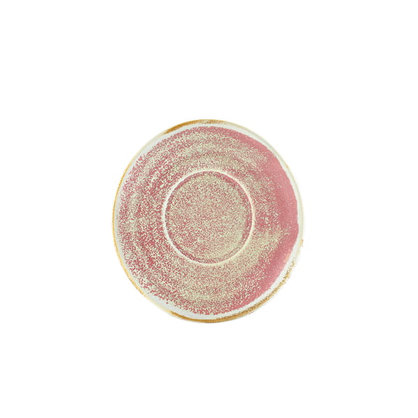 14.5cm Rose Pink Saucer (Pack of 6)