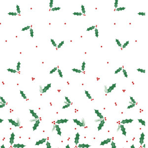 Case (100) 90cm Swansilk Jolly Holly Slipcovers