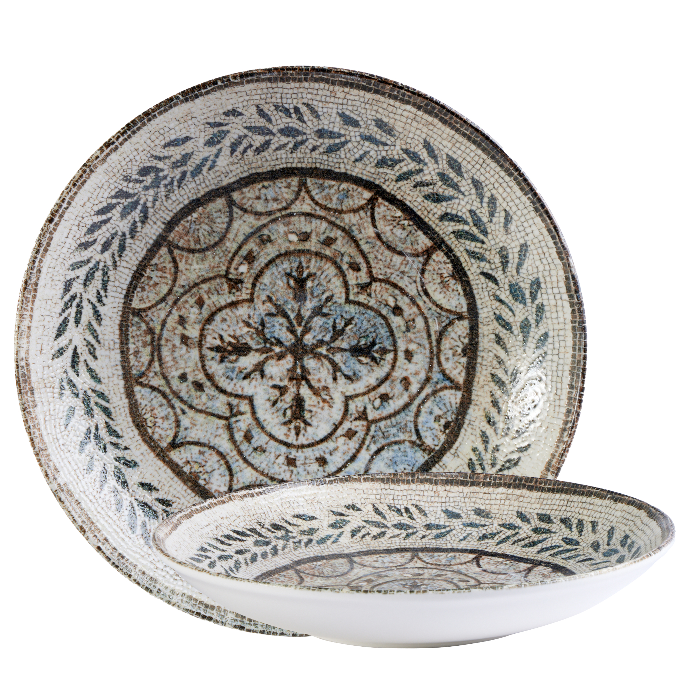 Academy Fusion Mosaic Coupe Bowl 25cm/10" (Pack of 12) - Image 3