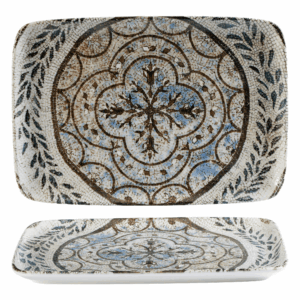 Academy Fusion Mosaic Rectangular Platter 27x20cm/10.5x7.75" (Pack of 6)