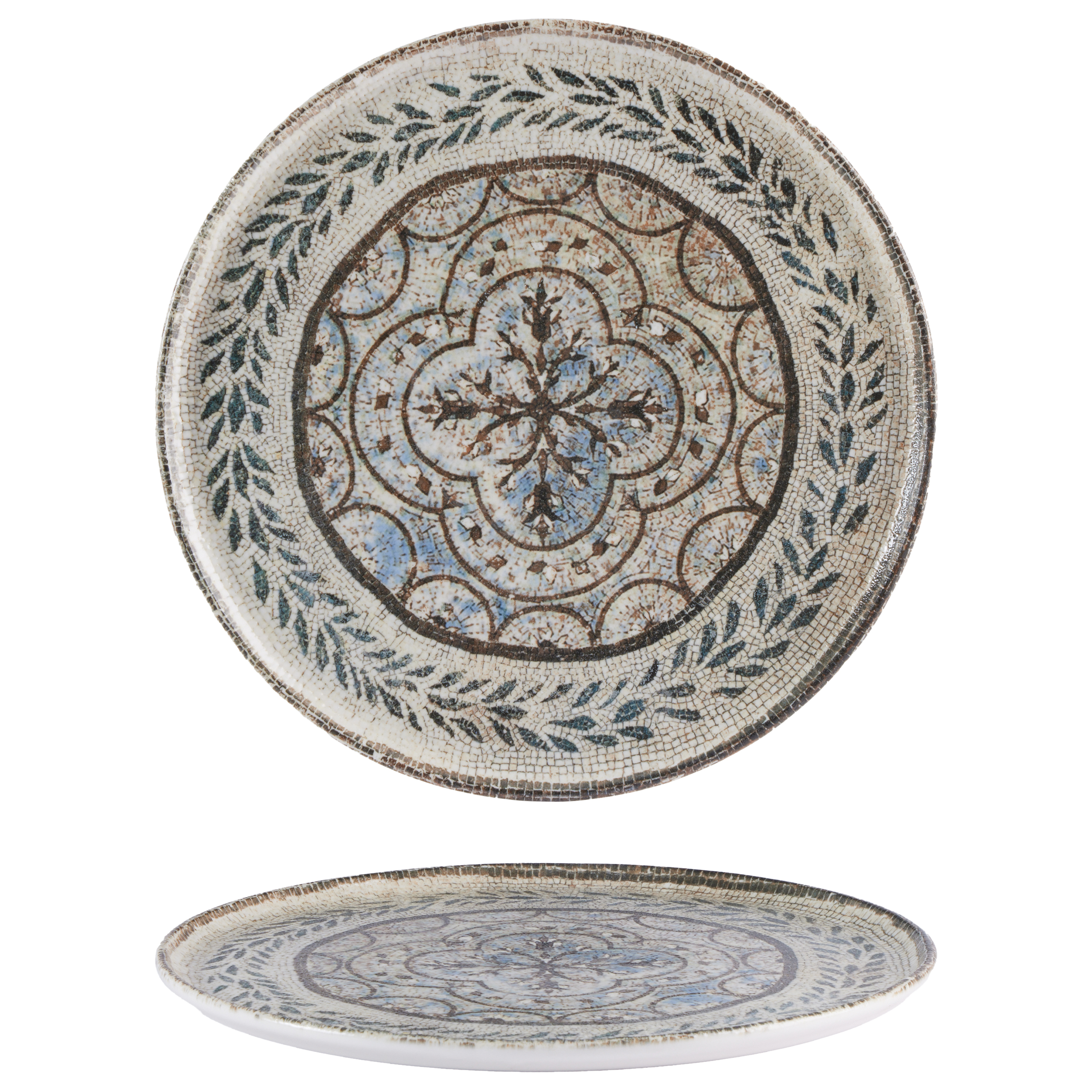 Academy Fusion Mosaic Pizza Plate 31cm/12.25" (Pack of 12) - Image 3