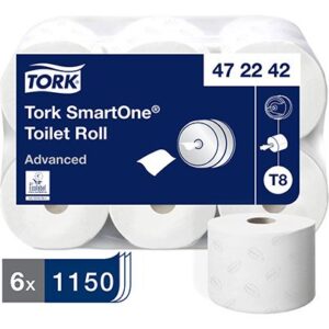 Tork SmartOne® Toilet Roll, Pack of 6