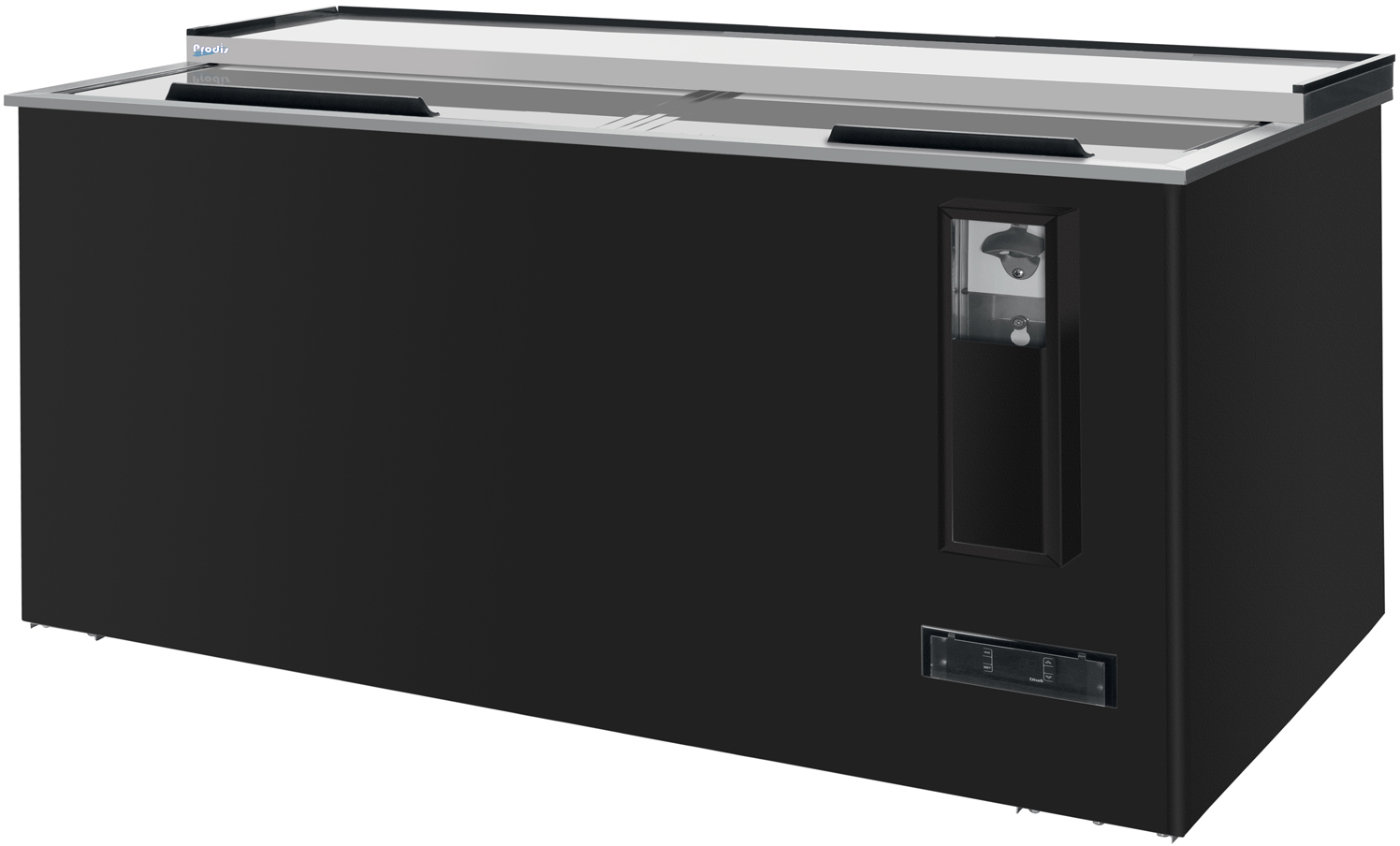 Prodis NTBD3, 577 Litre Black Horizontal Bottle Dump