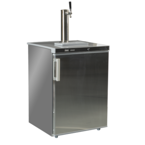 Prodis NTDDRSS Light Duty Single Keg Cooler - Stainless Steel