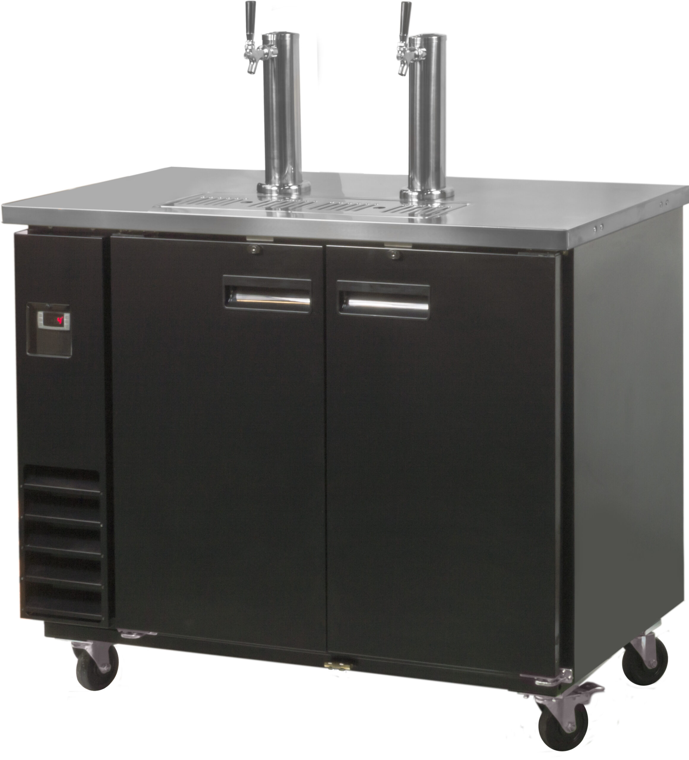 Prodis NTKC2 Double Door, Double Tap Keg Cooler