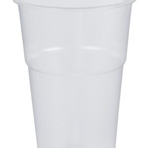 plastic glasses