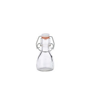 Genware Glass Swing Bottle 7.5cl/ 2.6oz (PACK OF 24)