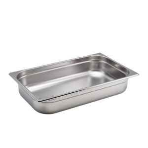 St/St Gastronorm Pan 1/1 - 100mm Deep