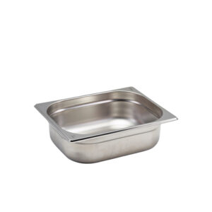 St/St Gastronorm Pan 1/2 - 100mm Deep