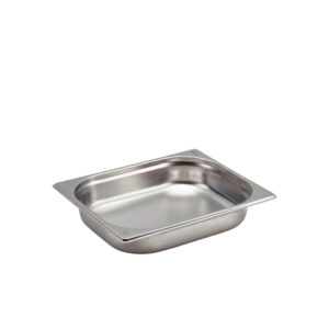 St/St Gastronorm Pan 1/2 65mm Deep