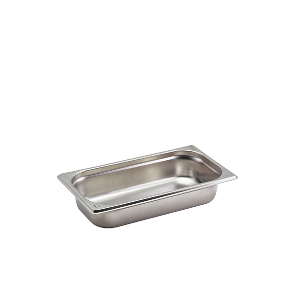 St/St Gastronorm Pan 1/3 - 65mm Deep