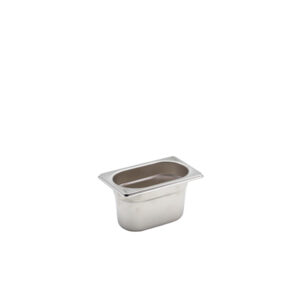 St/St Gastronorm Pan 1/9 - 100mm Deep