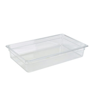 1/1 -Polycarbonate Gastronorm Pan 100mm Clear