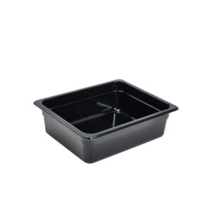 1/2 -Polycarbonate Gastronorm Pan 100mm Black