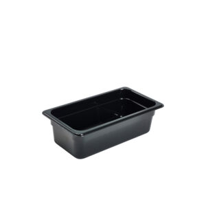 1/3 -Polycarbonate Gastronorm Pan 100mm Black