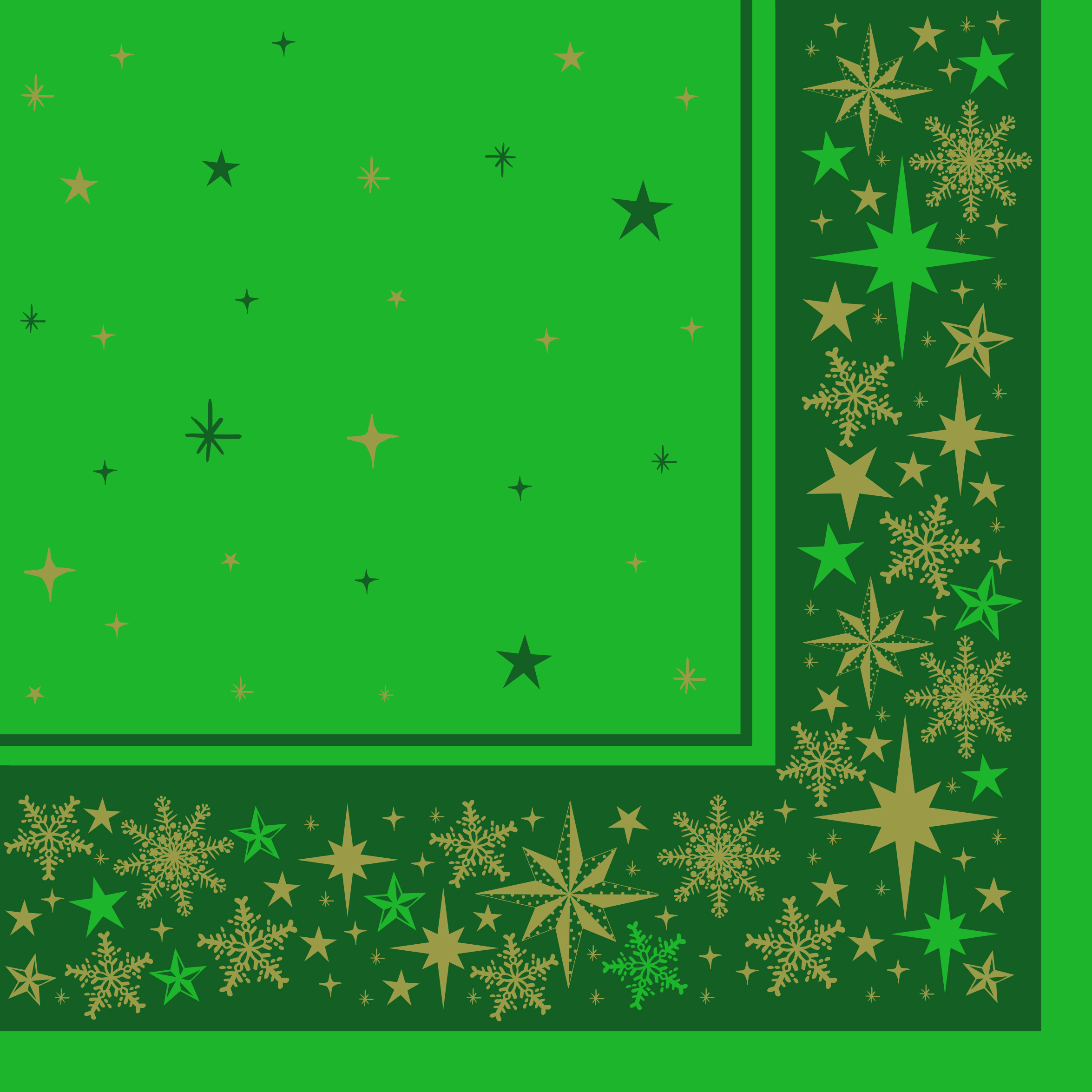 Case (600) 40cm 3ply Merry And Bright Mountain Pine Napkins